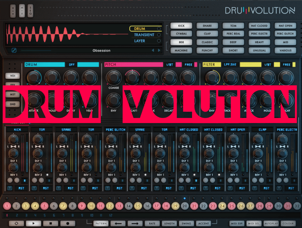 Wave Alchemy DrumVolution Drum Machine